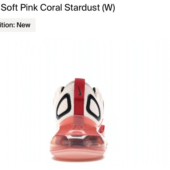 Nike Air Max 720 Light Soft Pink Coral Stardust (W) - Picture 8 of 13